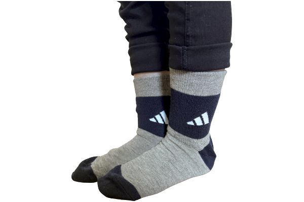 ［アディダス］足首パイルキッズソックス