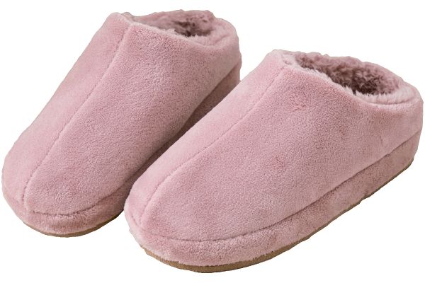 ぽかぽか包みフィットスリッパ ピンクＭ