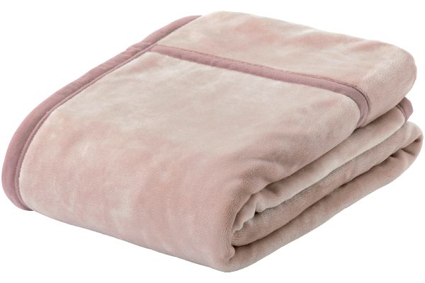 nukumoあったかフランネル毛布 １４０×１９０ｃｍピンク