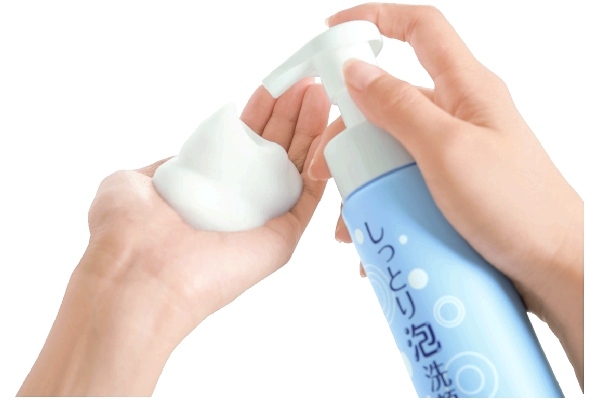 しっとり泡洗顔