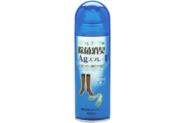 くつとブーツの除菌消臭Ａｇスプレー