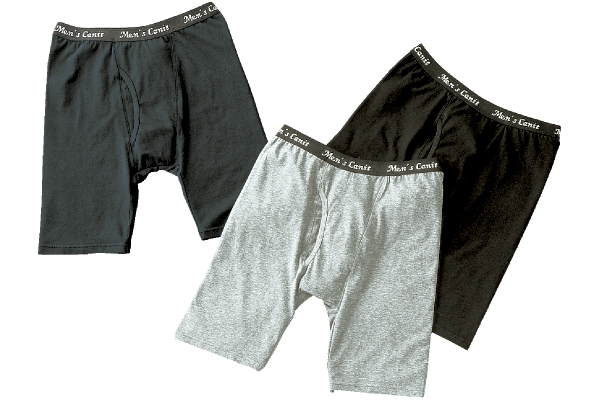 ニットロングトランクス （3色組）M