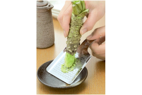 【ネット限定】ステンレス　わさびおろし　サメ吉