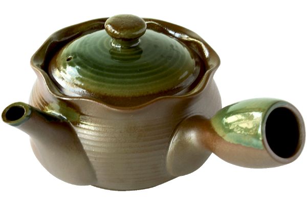 ［万古焼］急須織部釉