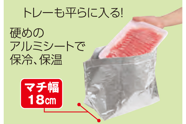 クルリト　クーラーミニマルシェバッグ