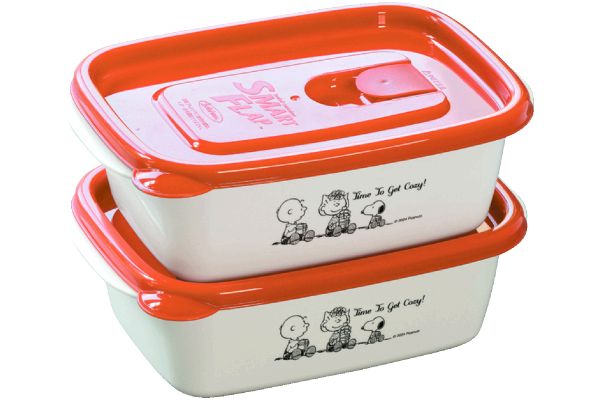 スヌーピーフラップ付きコンテナー