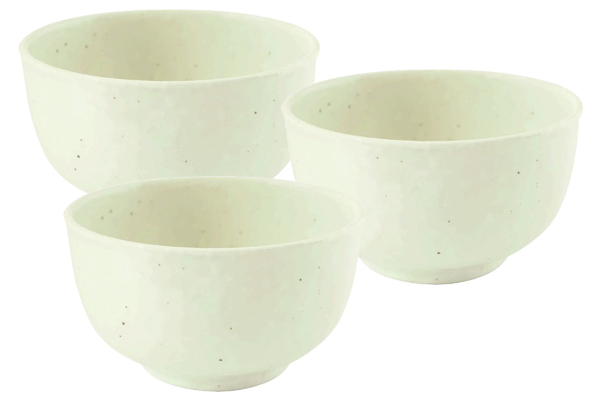 [美濃焼]粉引釉使いやすい小どんぶり