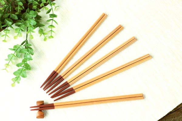 食洗機対応わじま箸　朱色