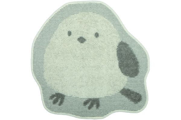 国産　シマエナガのマット