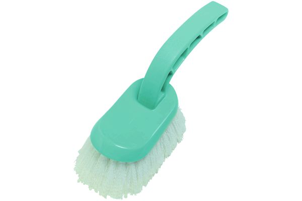 洗剤いらずのバスブラシ　ハンドタイプ グリーン