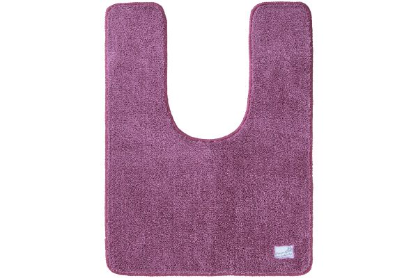 トイレマット　プレーン　ワイン