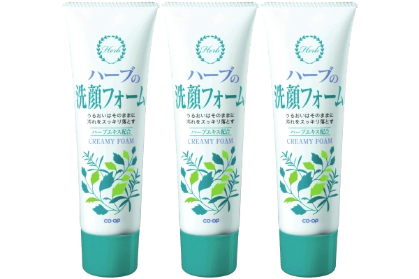 [coop]ハーブの洗顔フォーム 120g×3本