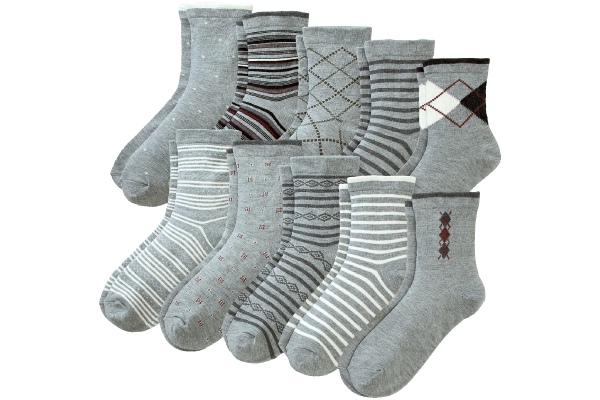 ゆったりゴムなしベーシックソックス