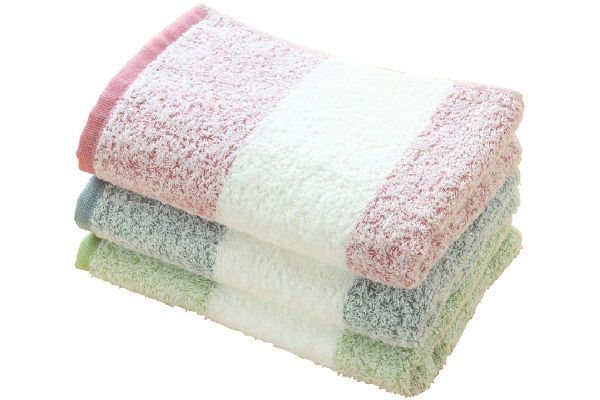 泉州産やわらか透かし織フェイスタオル