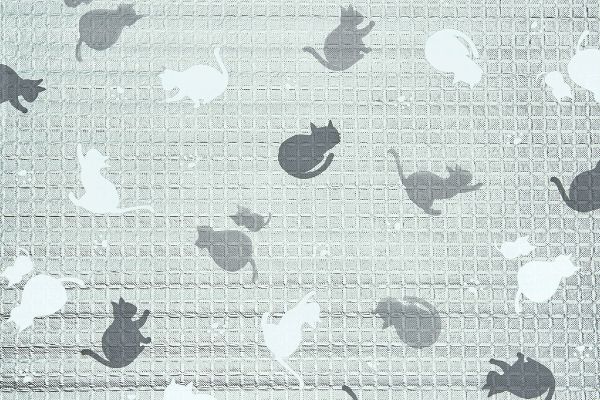 カラーアルミ流し台シート　ねこ