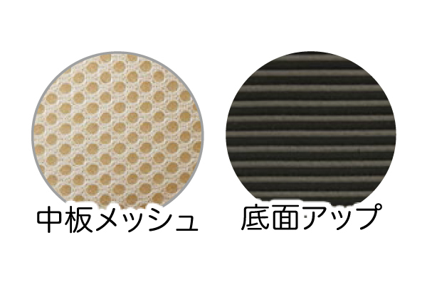 家事らく厚底スリッパ