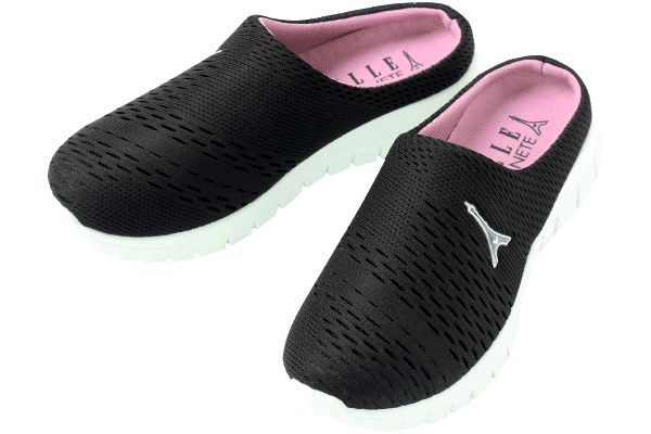 ＥＬＬＥＰＬＡＮＥＴE　カジュアルサボサンダル Ｍブラック