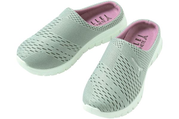 ＥＬＬＥＰＬＡＮＥＴE　カジュアルサボサンダル Ｍグレー