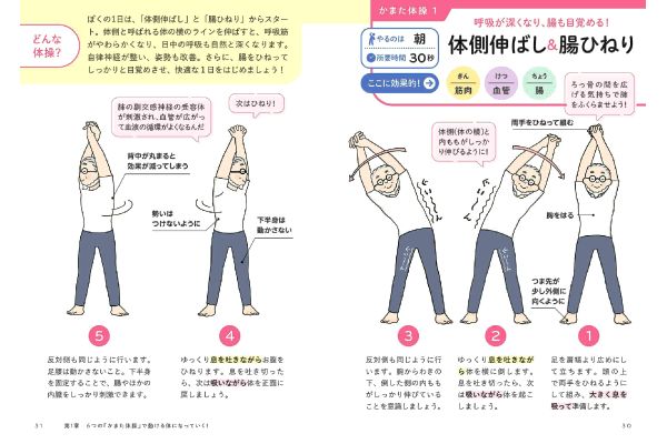 [医師のぼくが５０年かけてたどりついた]長生きかまた体操