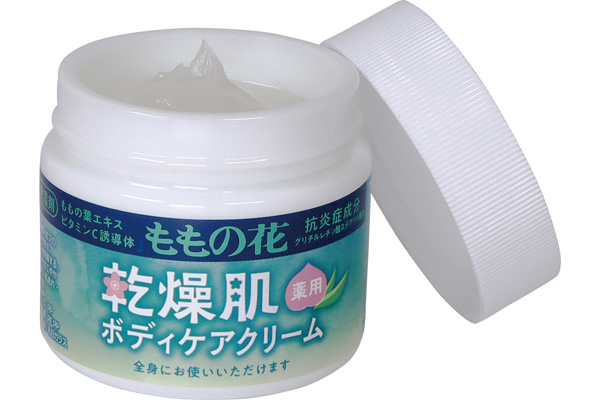 ももの花　薬用乾燥肌ボディケアクリーム