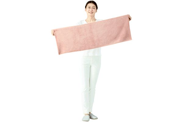 ヘアドライ用マイクロファイバーロングタオル