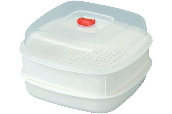 電子レンジ調理蒸し器