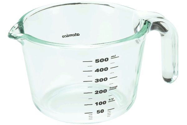 耐熱ガラス計量カップ