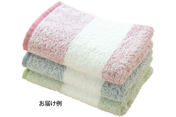 泉州産やわらか透かし織フェイスタオル