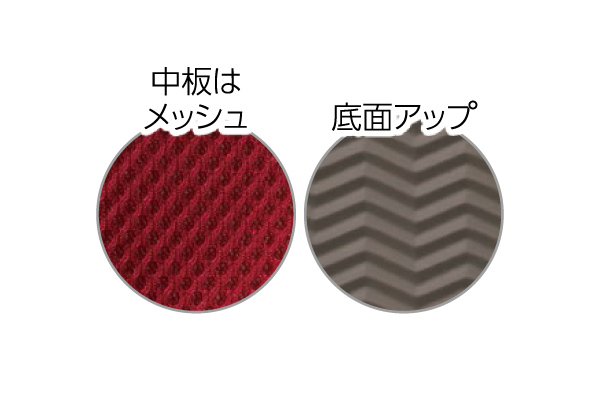 ドライフィットスリッパ（ボーダー）