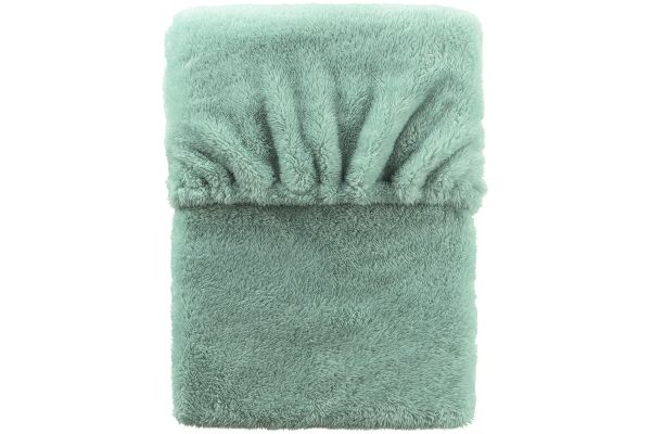 ベアータッチあったかワンタッチシーツ シングルグリーン