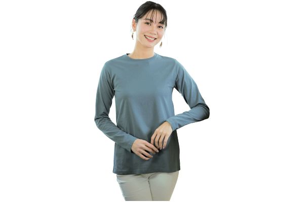 インド綿長袖Ｔシャツ