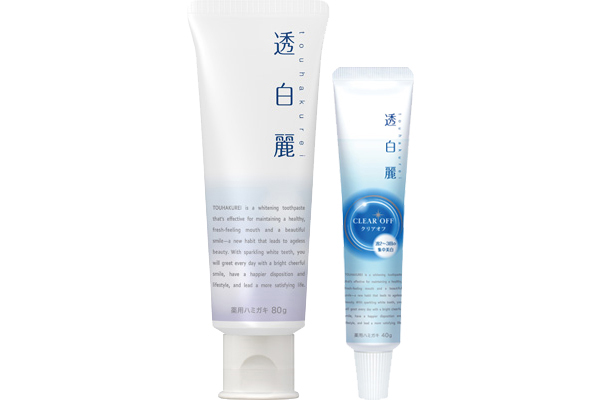 薬用ハミガキ透白麗80g＋クリアオフ40g