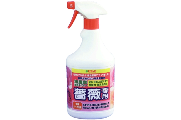 無農薬栽培スプレー　バラ専用