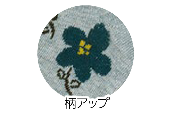 口ゴムゆったりお花ソックス