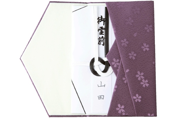 京都　左包み右包みふくさ慶弔セット