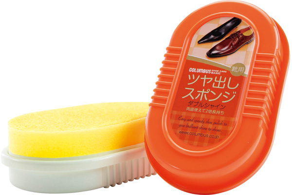 ツヤ出しスポンジ　ダブルシャイン