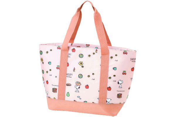 トート型保冷ショッピングバッグ スヌーピー