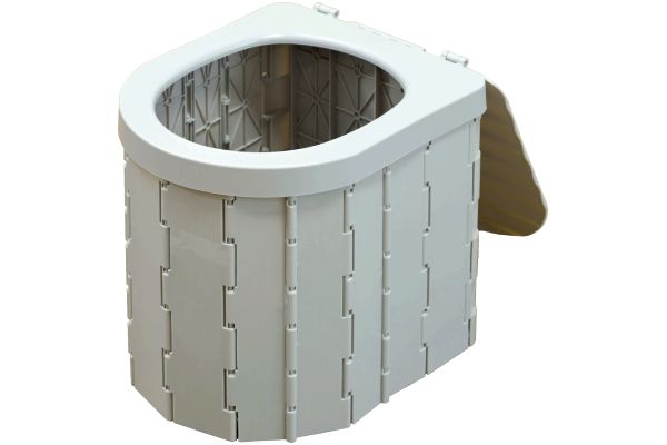 サッと簡単トイレ　折りたたみ式