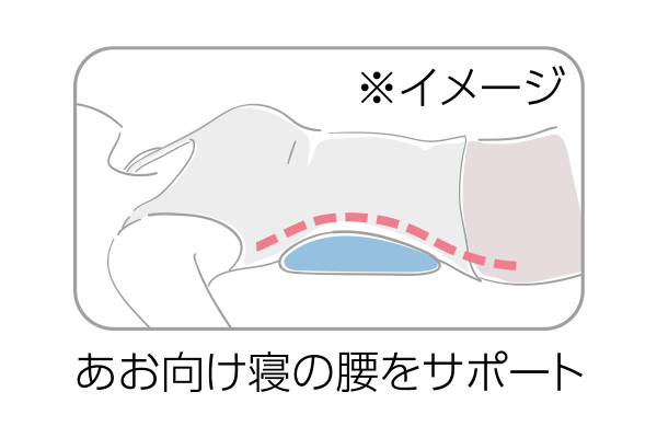 腰サポートまくら（ボタニカル柄）