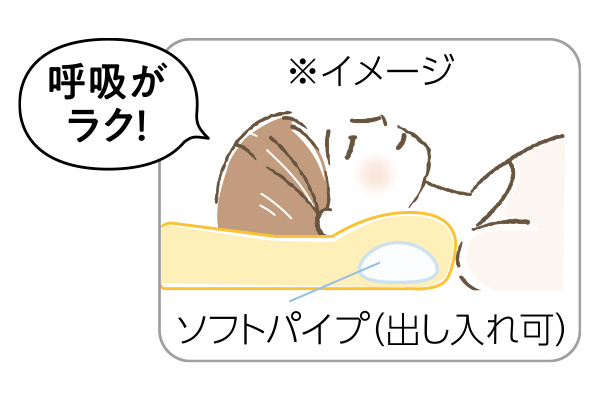 首楽サポートまくら（ボタニカル柄）