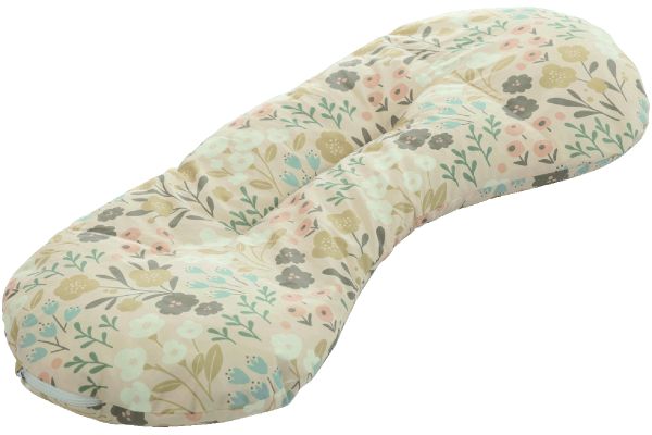 腰サポートまくら（ボタニカル柄）