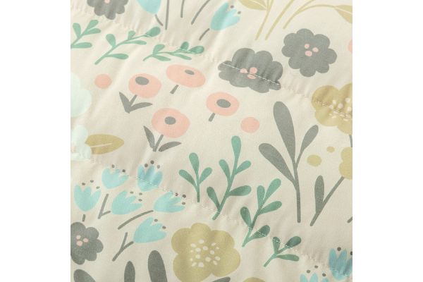 腰サポートまくら（ボタニカル柄）