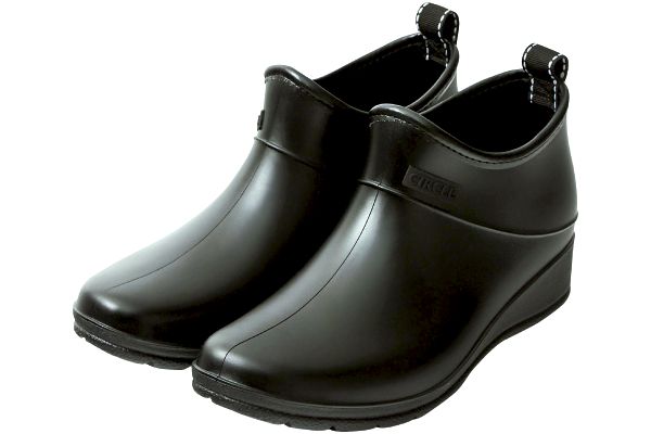 サッとはけるカジュアルレインブーツ