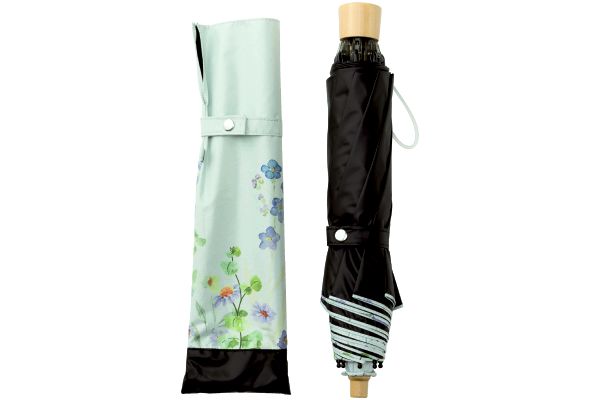 ＵＶ遮熱遮光折傘 ボタニカル