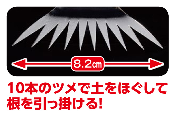 スーパー草取りヅメ