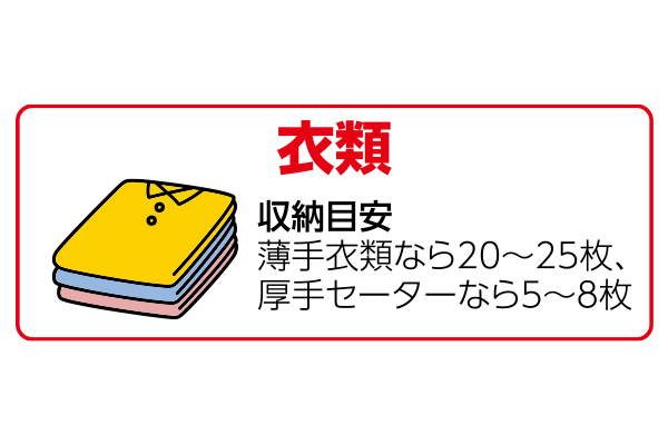 衣類収納袋