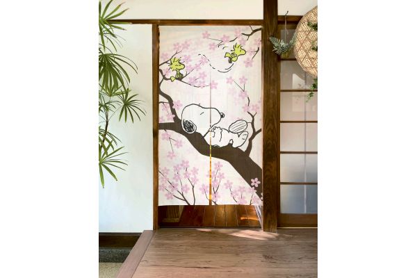 スヌーピーのれん