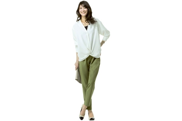 美らくテーパードパンツ