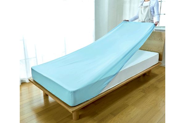 無地カラーボックスシーツ　セミダブル