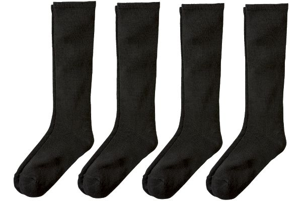 履き口ゆったり着圧ハイソックス